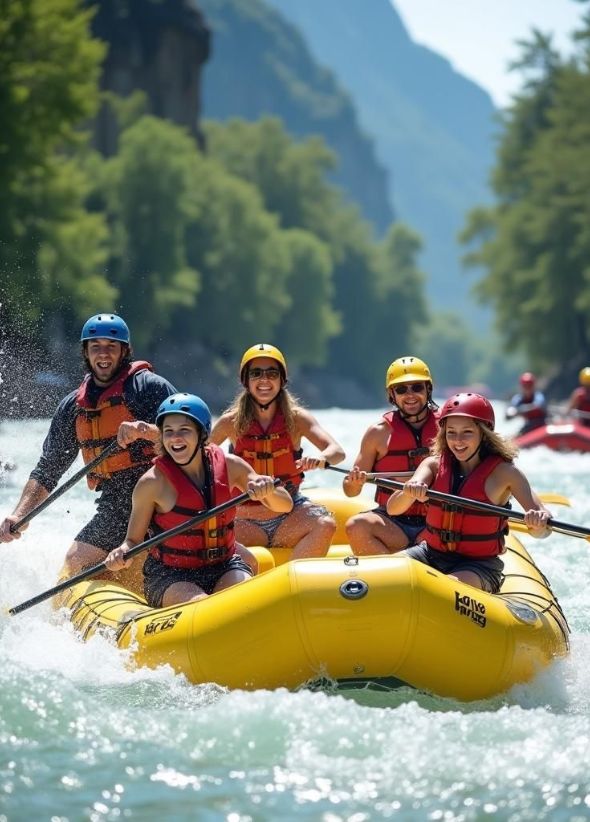 river rafting in rishikesh